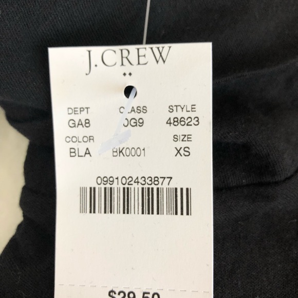 SOLD SOLD J. Crew Women’s Black Turtleneck size XS - Picture 2 of 3